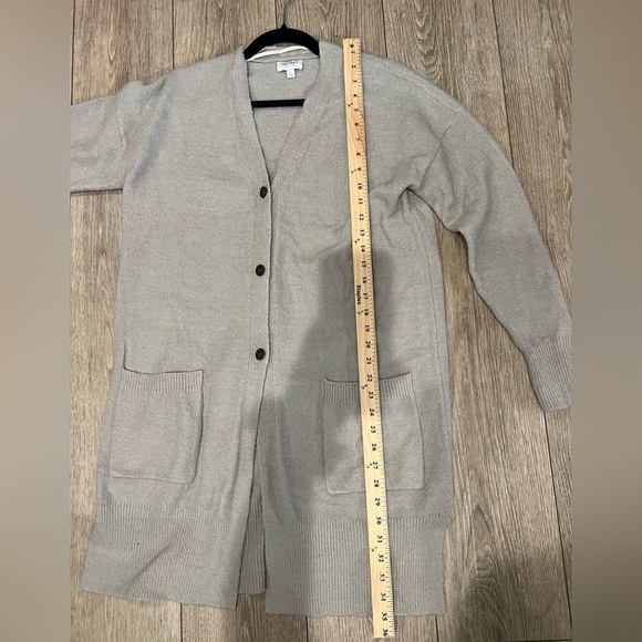 True Craft Large Gray Knit Cardigan Sweater - Picture 10 of 10